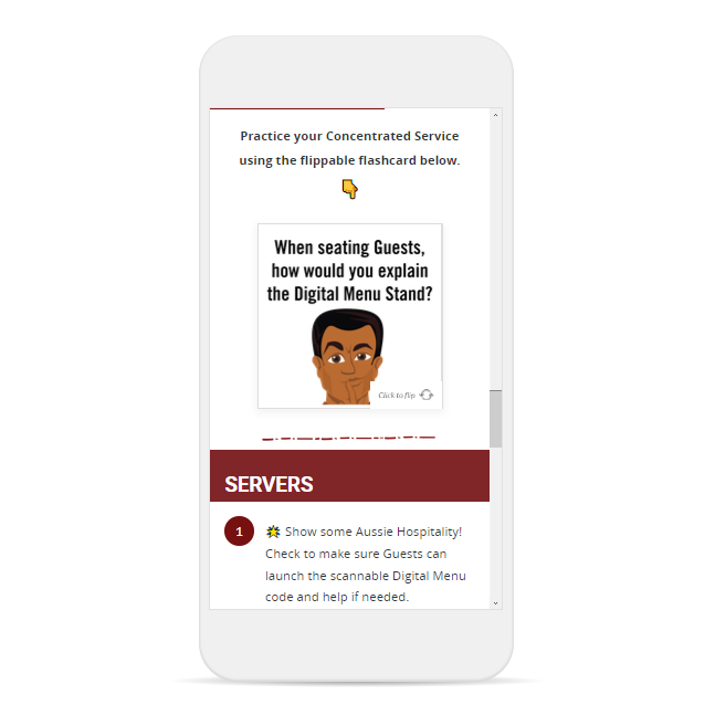 A Training Tool using Rise